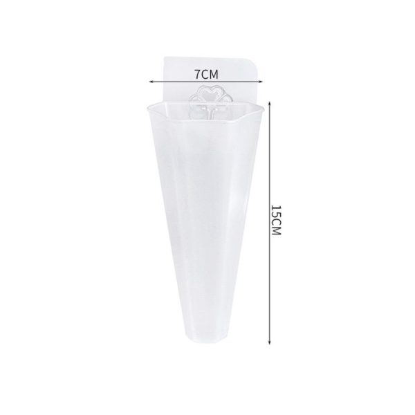 4 In1 Wall-Mounted Flower Pots Lazy Plastic Flower Pots On The Wall - Image 8