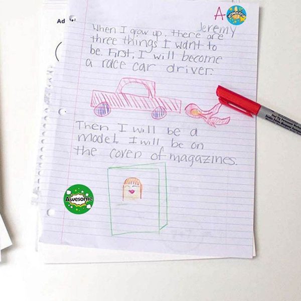Children Toy Reward Stickers Office Stationery Decoration Label Sealing Sticker, Size: 2.5cm / 1inch (A-114) - Image 4