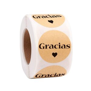 Baked Cake Food Holiday Decoration Label Sticker, Size: 2.5cm / 1inch (B-50)