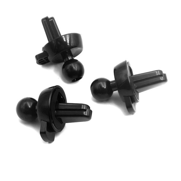 10 PCS Car Air Outlet Clip Accessories Round Olecranon Non-Slip Air Outlet Clip (Black) - Image 6