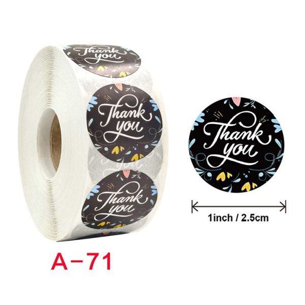 Decorative Sealing Stickers Reward Stickers Handmade Label, Size: 2.5CM / 1INCH (A-71) - Image 2