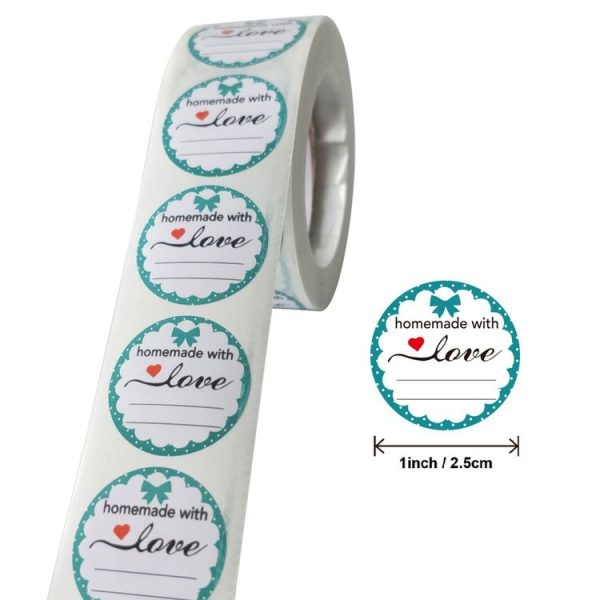Wedding Party Stickers Label, Size: 2.5 cm / 1 inch (A-24) - Image 3