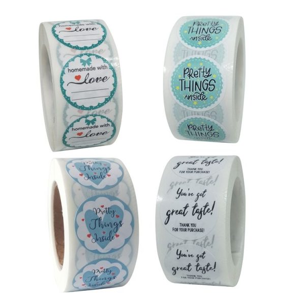 Wedding Party Stickers Label, Size: 2.5 cm / 1 inch (A-24) - Image 4