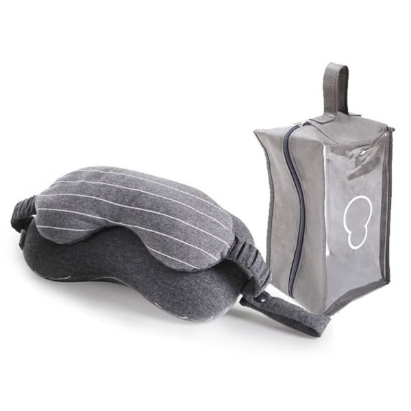 Business Travel Portable Pillow Eye Protection (Dark Grey) - Image 2