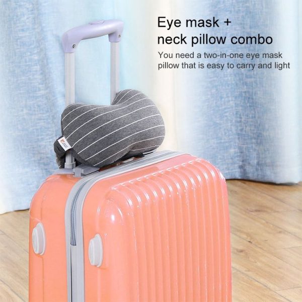 Business Travel Portable Pillow Eye Protection (Dark Grey) - Image 7