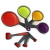 1 Sets Silicone Telescopic Measuring Cup Measuring Spoon Measuring Tool Set, Specification: 8 PCS / Set - Image 3
