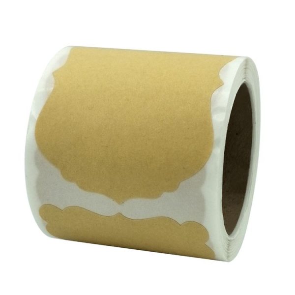 3 PCS Natural Kraft Paper Christmas Label Gift Decoration Stickers, Size: 75 x 50mm (B-63) - Image 2