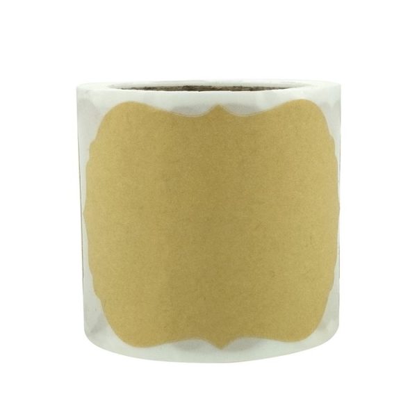 3 PCS Natural Kraft Paper Christmas Label Gift Decoration Stickers, Size: 75 x 50mm (B-63) - Image 3