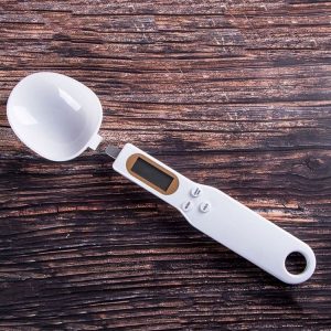 ABS Electronic Measuring Spoon Spoon Weighing Measuring Tool, Specification: 500g / 0.1g, Colour: White