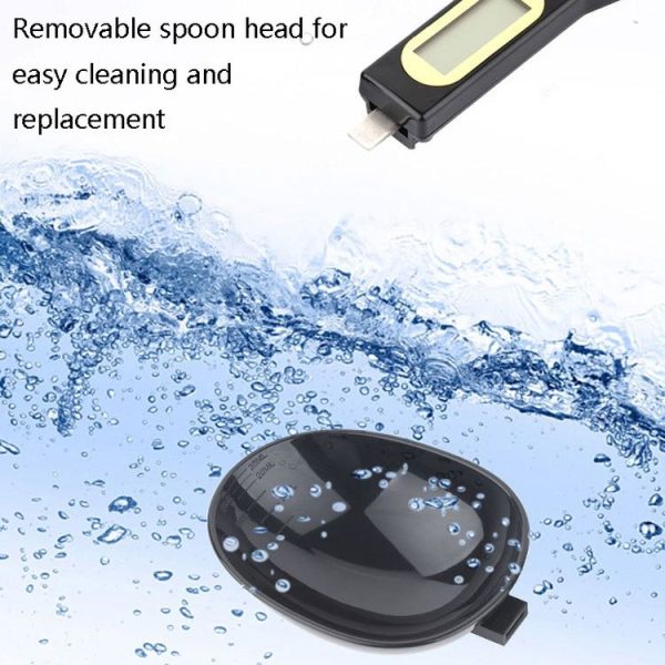 ABS Electronic Measuring Spoon Spoon Weighing Measuring Tool, Specification: 500g / 0.1g, Colour: White - Image 4