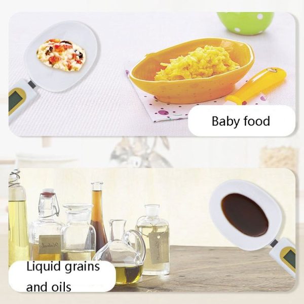 ABS Electronic Measuring Spoon Spoon Weighing Measuring Tool, Specification: 500g / 0.1g, Colour: White - Image 5