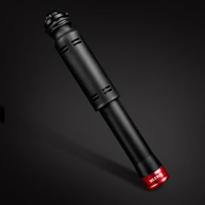 WILD MAN GK3 Portable Mini Mountain Bike Pump Inflator Bicycle Basketball Small Pump Inflator, Colour: Red (Length: 19.6 cm)