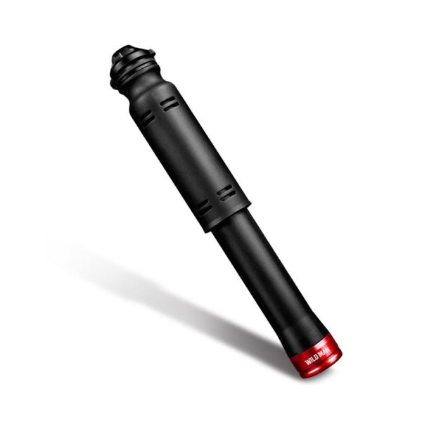 WILD MAN GK3 Portable Mini Mountain Bike Pump Inflator Bicycle Basketball Small Pump Inflator, Colour: Red (Length: 19.6 cm) - Image 2
