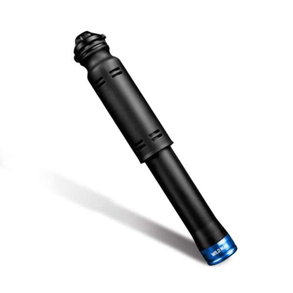 WILD MAN GK3 Portable Mini Mountain Bike Pump Inflator Bicycle Basketball Small Pump Inflator, Colour: Blue (Length: 19.6 cm) - Image 2