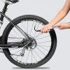 WILD MAN GK9 Portable Bicycle Pump Mountain Bike American And French Mouth Universal Mini Pump, Colour: Silver (Long: 22.58 cm) - Image 12