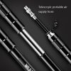 WILD MAN GK9 Portable Bicycle Pump Mountain Bike American And French Mouth Universal Mini Pump, Colour: Silver (Long: 22.58 cm) - Image 7