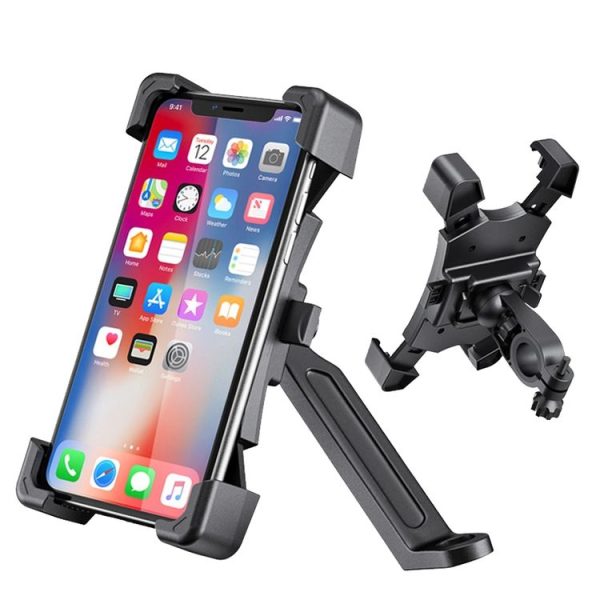 Electric Car Rearview Mirror Mobile Phone Bracket Bicycle Mobile Phone Bracket Motorcycle Handle Mobile Phone Bracket Riding Bracket, Colour: Bicycle Handle - Image 4