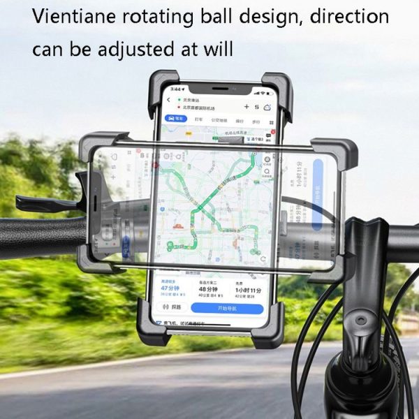 Electric Car Rearview Mirror Mobile Phone Bracket Bicycle Mobile Phone Bracket Motorcycle Handle Mobile Phone Bracket Riding Bracket, Colour: Bicycle Handle - Image 5