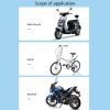 Electric Car Rearview Mirror Mobile Phone Bracket Bicycle Mobile Phone Bracket Motorcycle Handle Mobile Phone Bracket Riding Bracket, Colour: Motorcycle Rearview Mirror - Image 11
