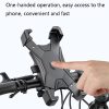 Electric Car Rearview Mirror Mobile Phone Bracket Bicycle Mobile Phone Bracket Motorcycle Handle Mobile Phone Bracket Riding Bracket, Colour: Motorcycle Rearview Mirror - Image 6