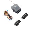 3pcs / Set Car Keyless Entry Remote Control Central Lock Universal Waterproof Three-Button Shell With Positive And Negative Tail Box - Image 2