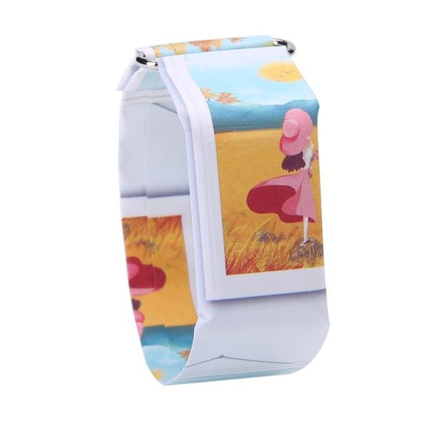 5 PCS Waterproof Electronic Paper Watch for Children and Student (Album Girl)