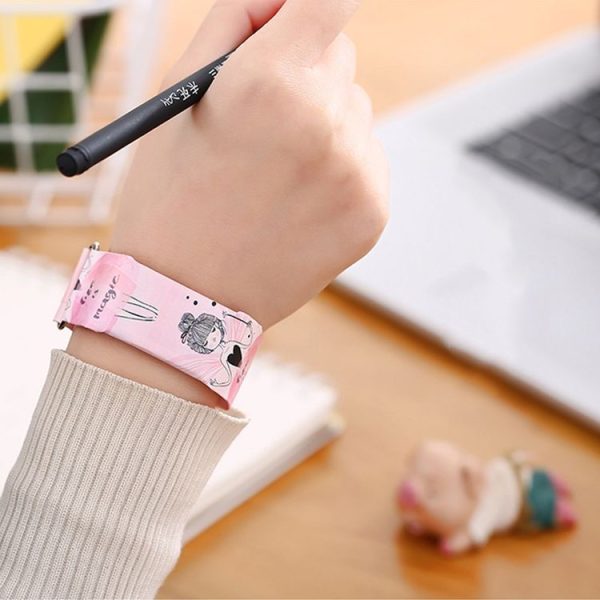 5 PCS Waterproof Electronic Paper Watch for Children and Student (Album Girl) - Image 8