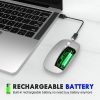 Inphic PM1 Office Mute Wireless Laptop Mouse, Style: Matte (Space Silver) - Image 11