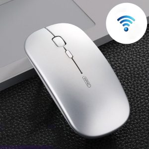 Inphic PM1 Office Mute Wireless Laptop Mouse, Style: Bluetooth (Space Silver)
