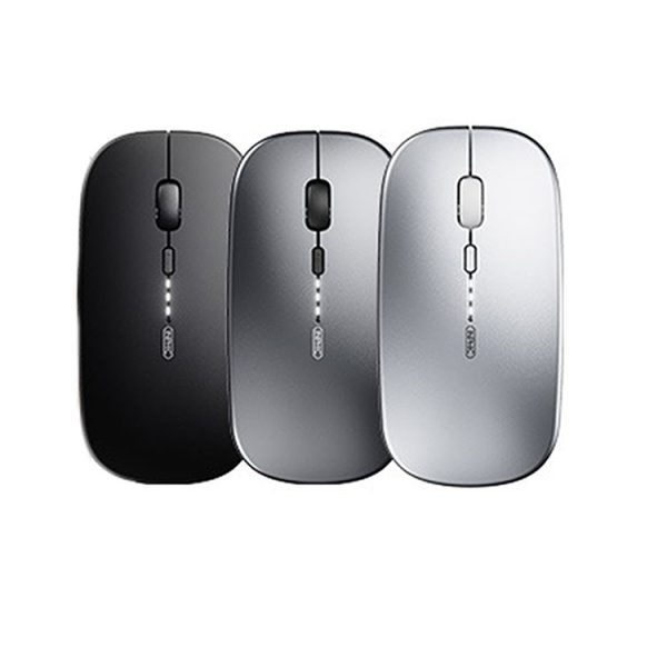 Inphic PM1 Office Mute Wireless Laptop Mouse, Style: Bluetooth (Space Silver) - Image 2