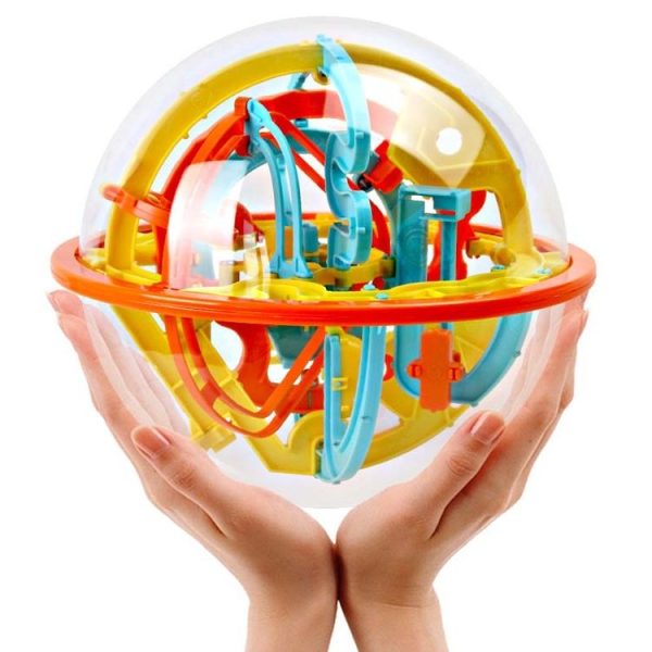 101202 110 Levels Intelligence Breakthrough Maze Ball Magic Ball Portable Children Toy - Image 4