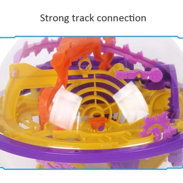 101202 110 Levels Intelligence Breakthrough Maze Ball Magic Ball Portable Children Toy - Image 7