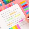 5pcs Fluorescent Transparent Small Sticker Note Indicator Label Index Sticker, Specification: 7660 (One Box) - Image 6