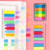 5pcs Fluorescent Transparent Small Sticker Note Indicator Label Index Sticker, Specification: 7660 (One Box) - Image 7
