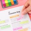 5pcs Fluorescent Transparent Small Sticker Note Indicator Label Index Sticker, Specification: 7660 (One Box) - Image 8