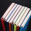Notebook Student Notepad Diary Book Business Record Book PU Notebook, Cover color: B5 Plain Weave Black - Image 2