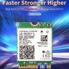 COMFAST CF-AX200 M Gaming Game 3000Mbps Wireless Network Card Dual Band 5.0 Bluetooth WiFi High Power Wireless Network Card - Image 4