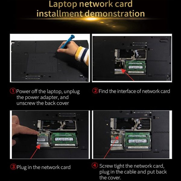 COMFAST CF-AX200 M Gaming Game 3000Mbps Wireless Network Card Dual Band 5.0 Bluetooth WiFi High Power Wireless Network Card - Image 9