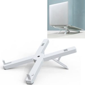 D27 Laptop Stand Bracket Desktop Increase Heat Dissipation Base Lift Tablet Stand (White)