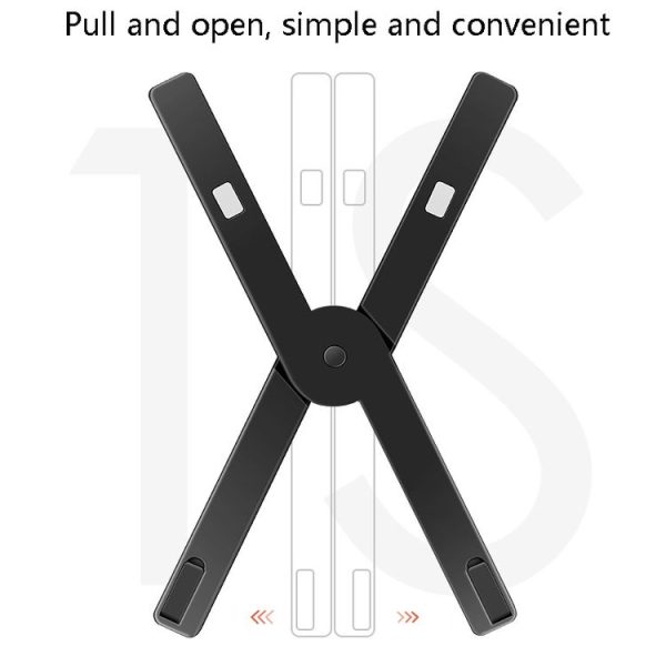 D27 Laptop Stand Bracket Desktop Increase Heat Dissipation Base Lift Tablet Stand (White) - Image 4