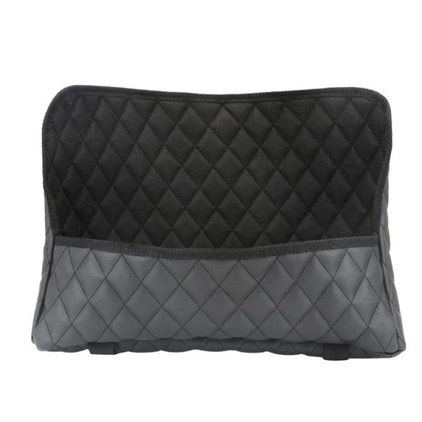 Car Storage Net Pocket Between Two Seats Storage Bag Universal Car Screen Suspension Car Storage (Black) - Image 2