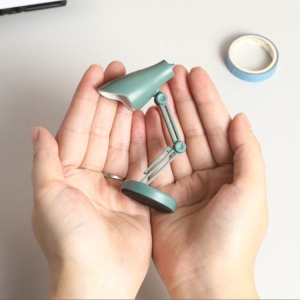 3 PCS Mini LED Desk Lamp Folding Portable Night Light Magnetic Eye Protection Desk Lamp (LD01-White) - Image 6