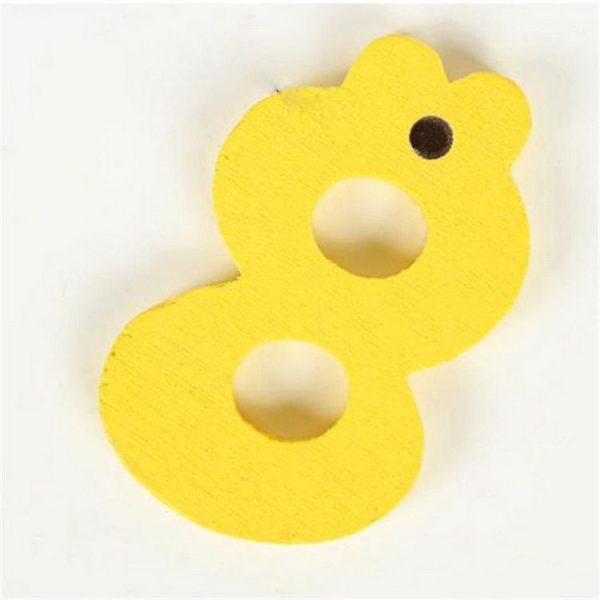 2 Packs Cartoon Digital Wooden Magnetic Refrigerator Stickers Early Childhood Teaching Aids - Image 4