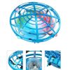 Colorful Lights 5 Induction Quadcopter UFO Mini Drone, Colour: Blue + Remote Control - Image 3