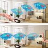 Colorful Lights 5 Induction Quadcopter UFO Mini Drone, Colour: Blue + Remote Control - Image 5