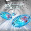 Colorful Lights 5 Induction Quadcopter UFO Mini Drone, Colour: Blue + Remote Control - Image 6
