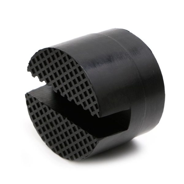 Floor Slotted Car Rubber Jack Pad Frame Protector Adapter Jacking Disk Pad Tool (Black) - Image 5