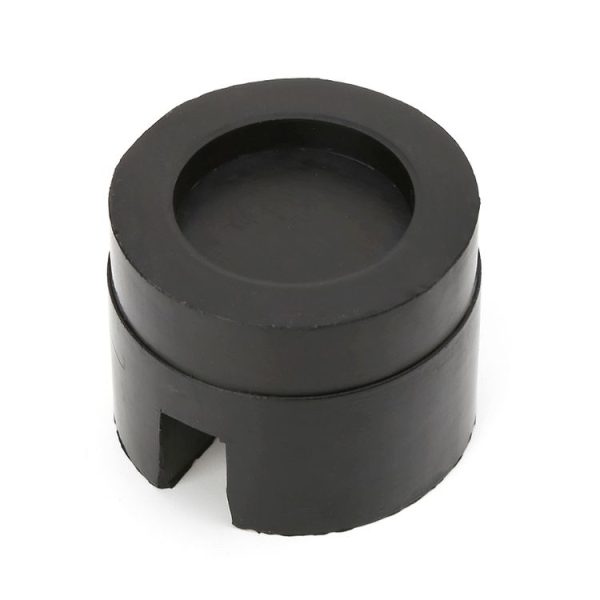 Floor Slotted Car Rubber Jack Pad Frame Protector Adapter Jacking Disk Pad Tool (Black) - Image 6