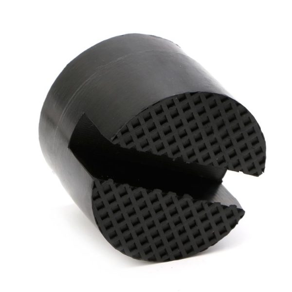Floor Slotted Car Rubber Jack Pad Frame Protector Adapter Jacking Disk Pad Tool (Black) - Image 7