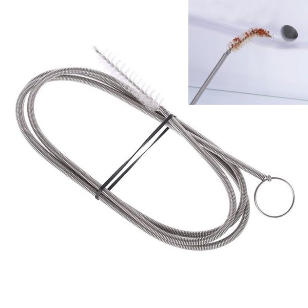 5 PCS Refrigerator Drain Hole Dredge Household Hose Clogged Cleaning Tool, Size: 1.55m